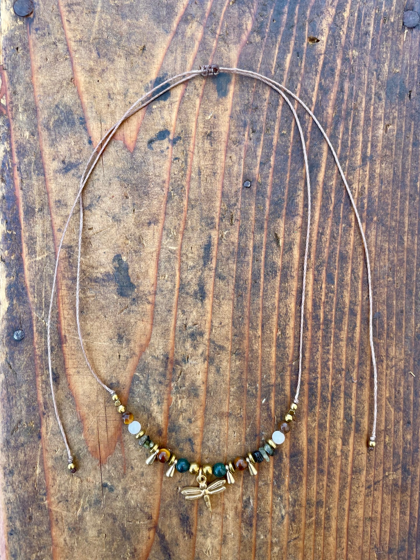 Libellen Kette gold