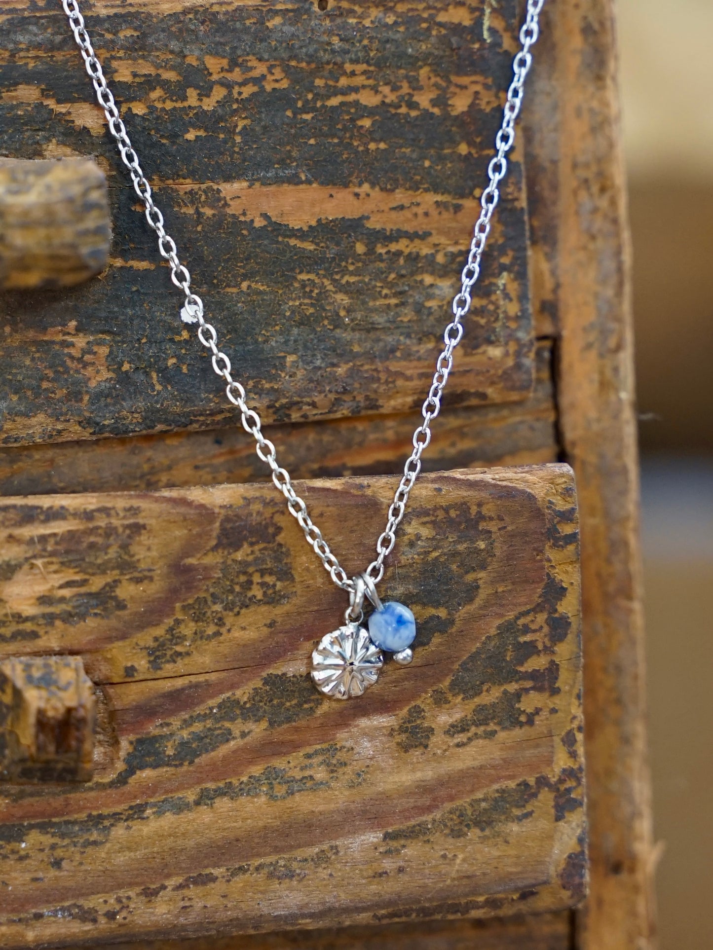 Merida Kette Sodalith silber