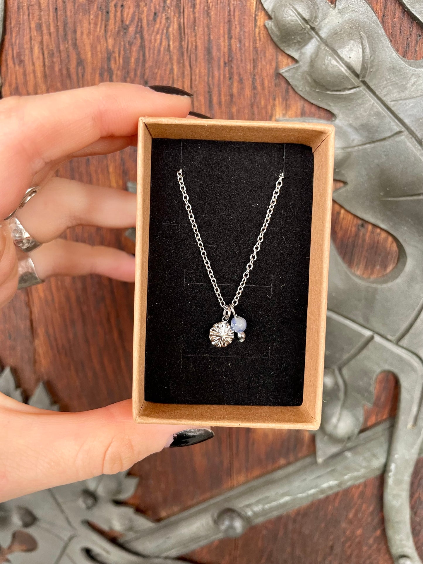 Merida Kette blau silber