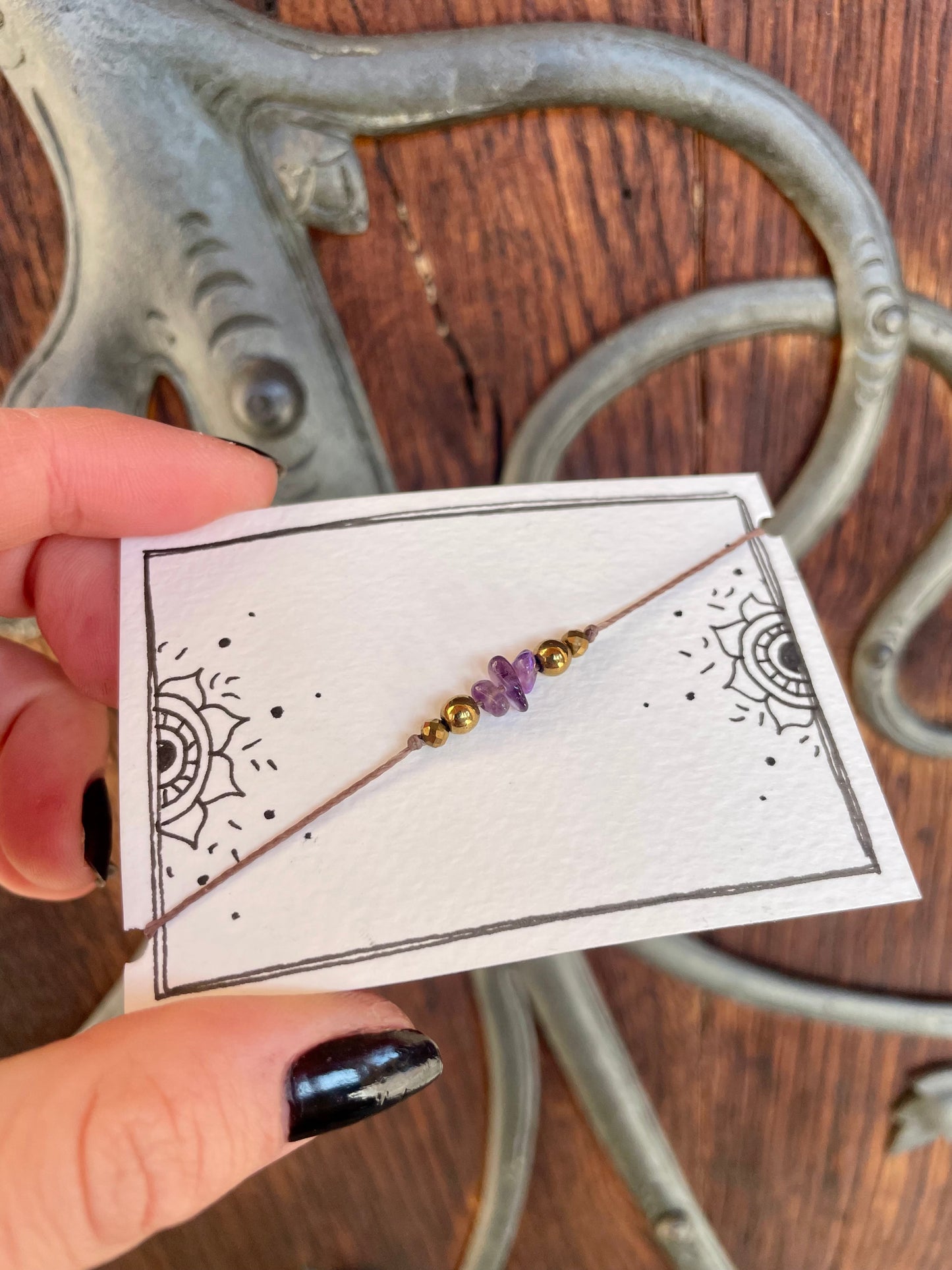Lavendel Armband