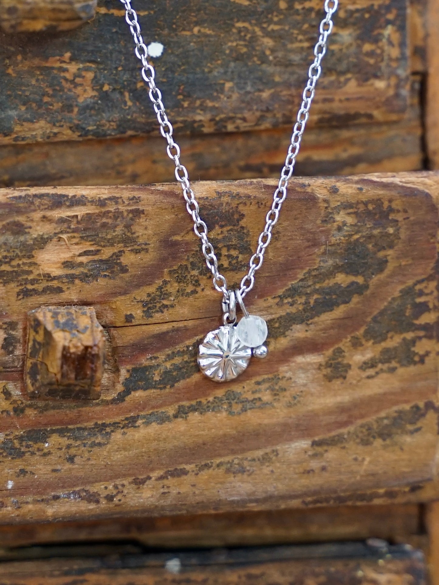 Merida Kette Mondstein silber