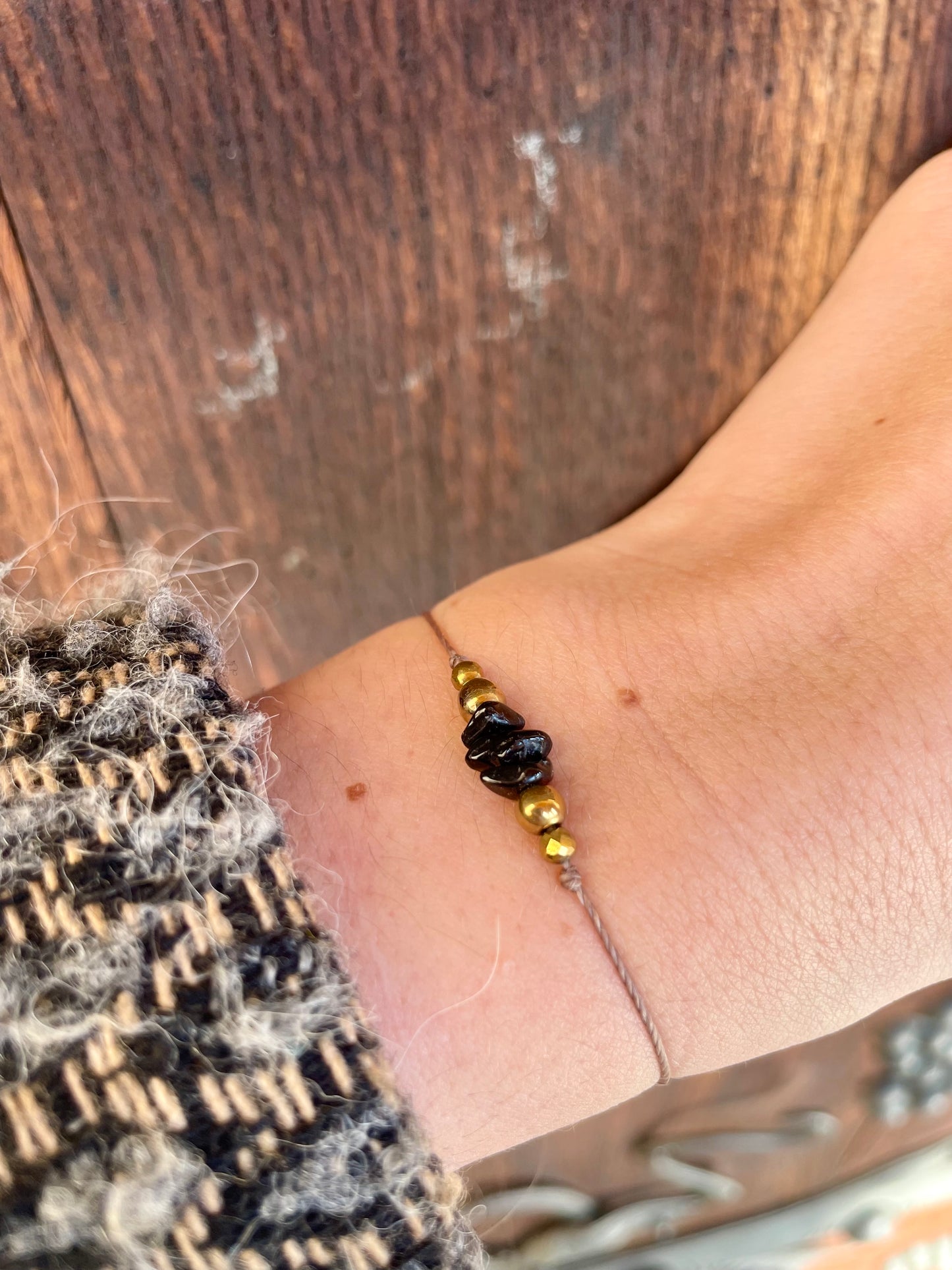 Karma Armband gold