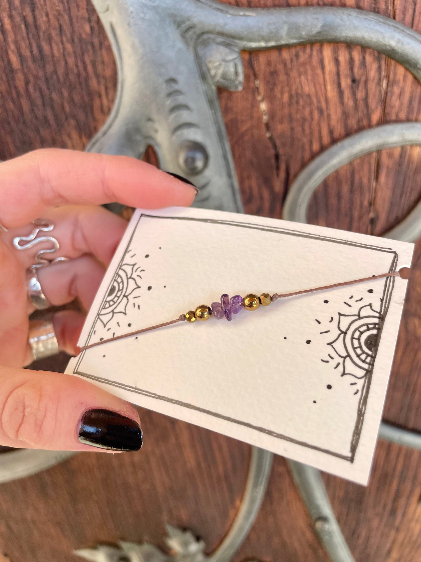 Lavendel Armband