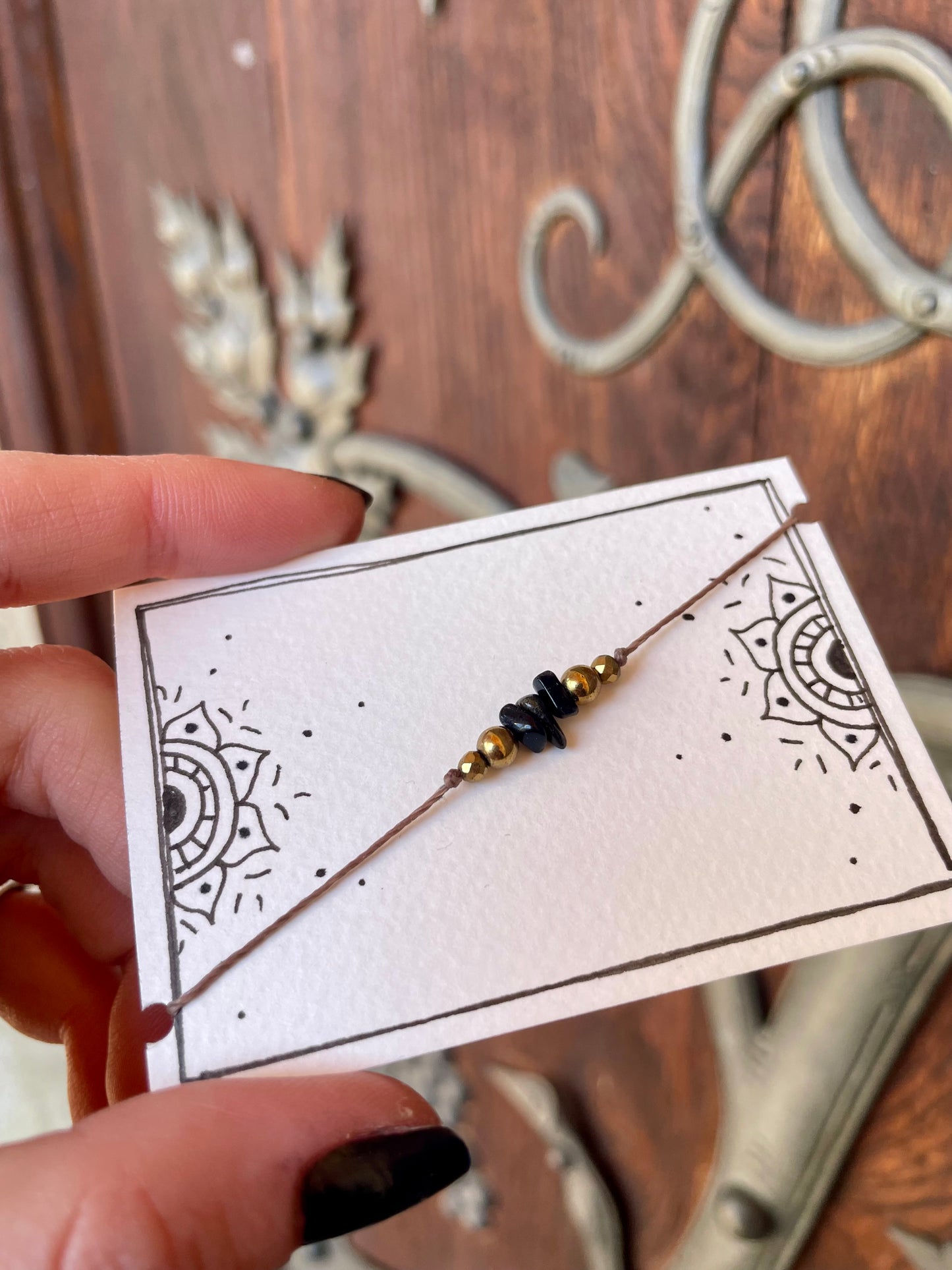 Karma Armband gold