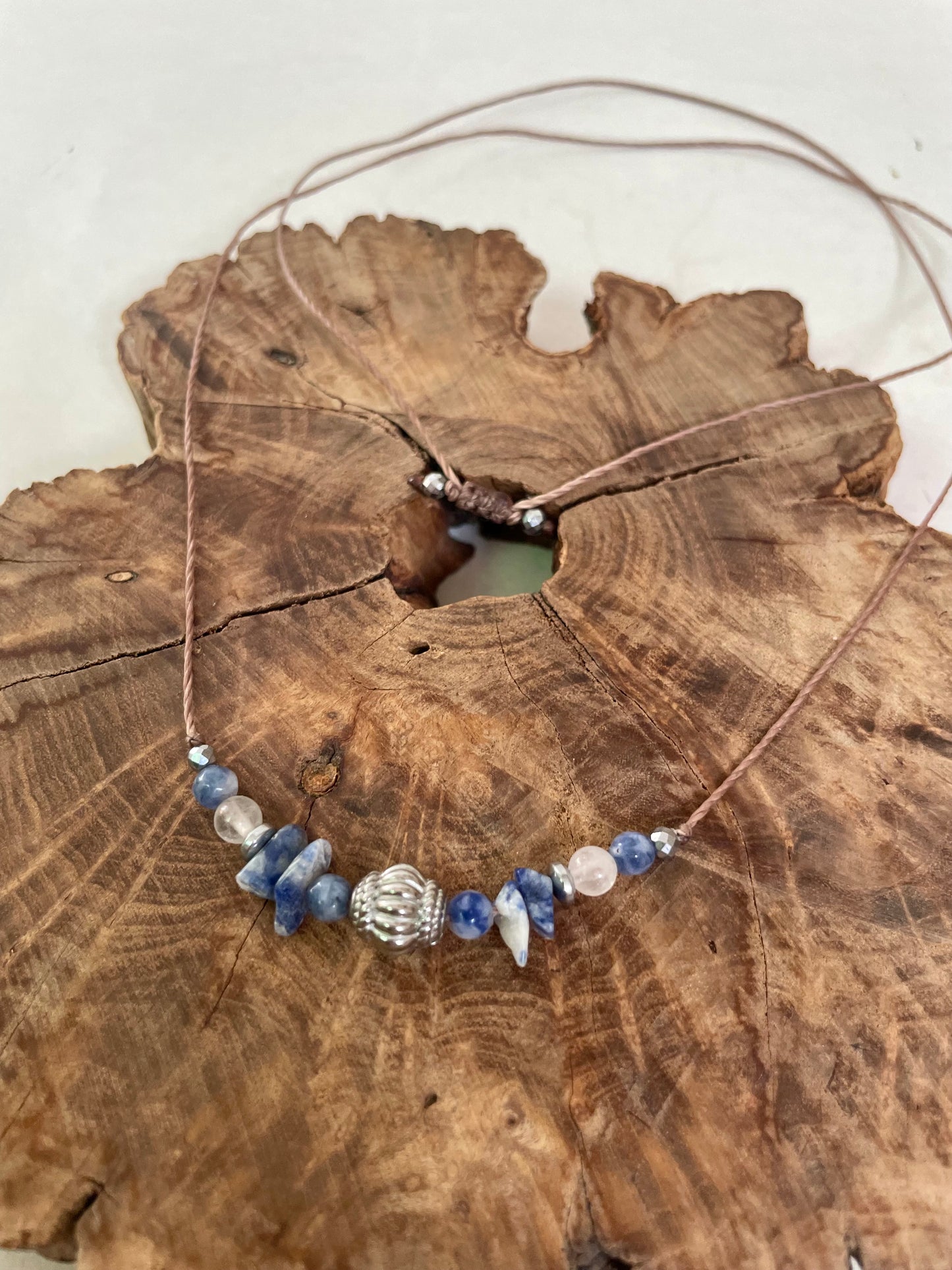 Aurora Kette blau