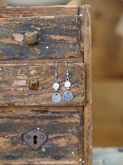 Boucles d'oreilles Moonshimmer argent 
