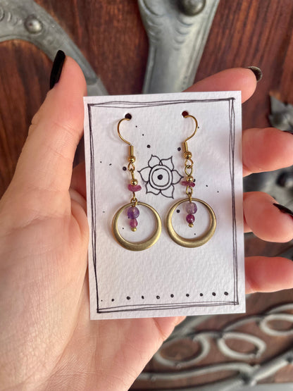 Mira Earrings Pink