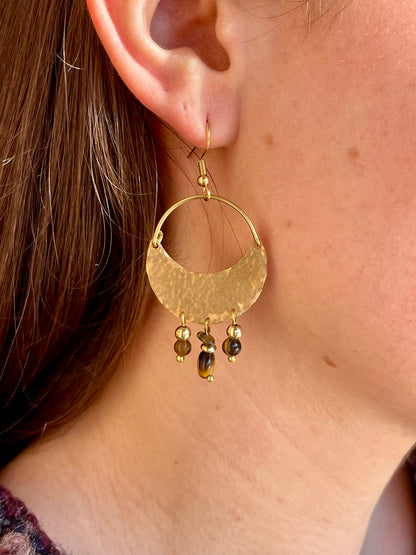 Boucles d'oreilles Tierra Luna