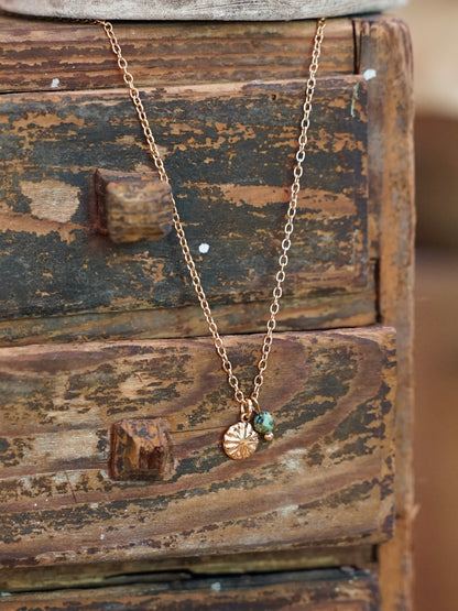 Merida Kette Türkis gold