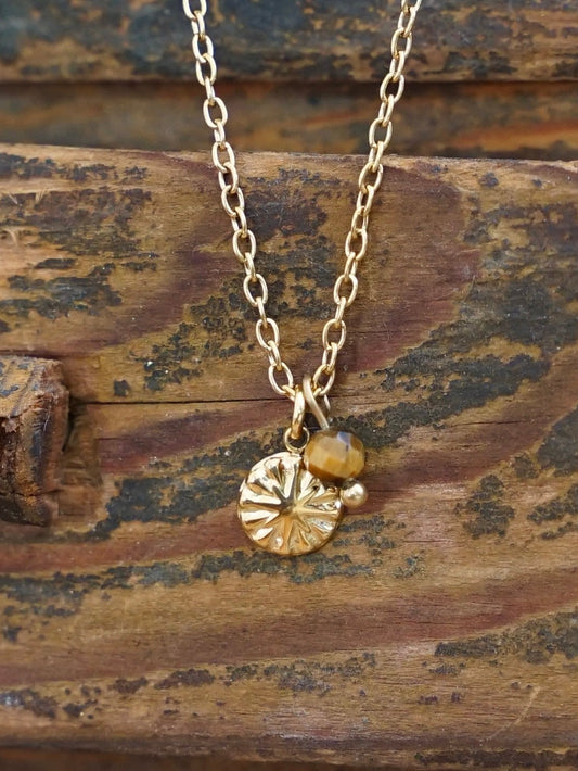 Merida Kette Tigerauge gold