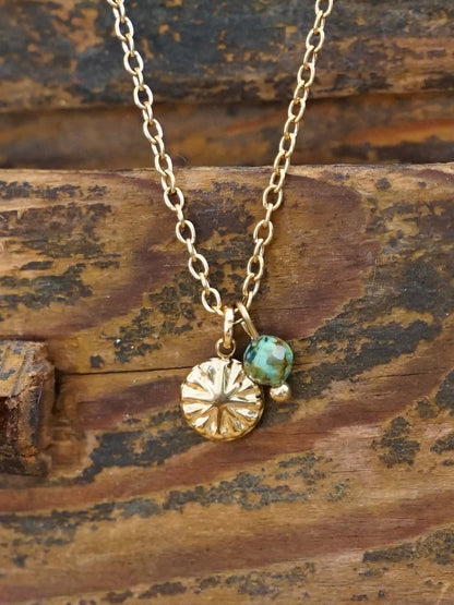 Merida Kette Türkis gold