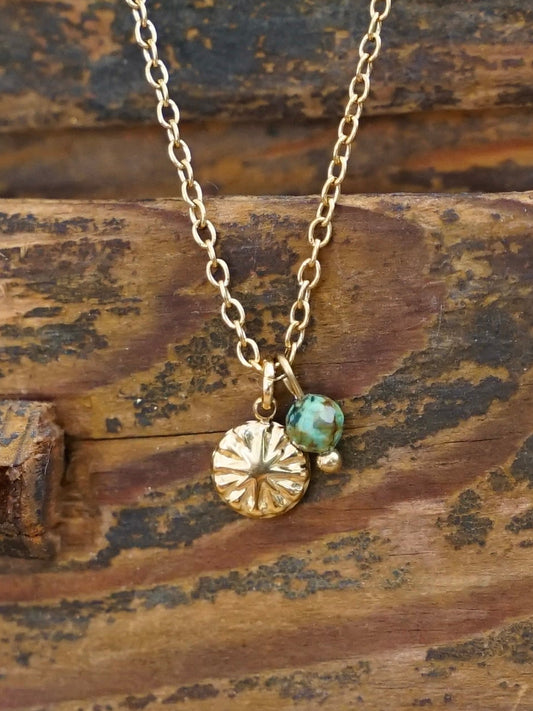 Merida Kette Türkis gold