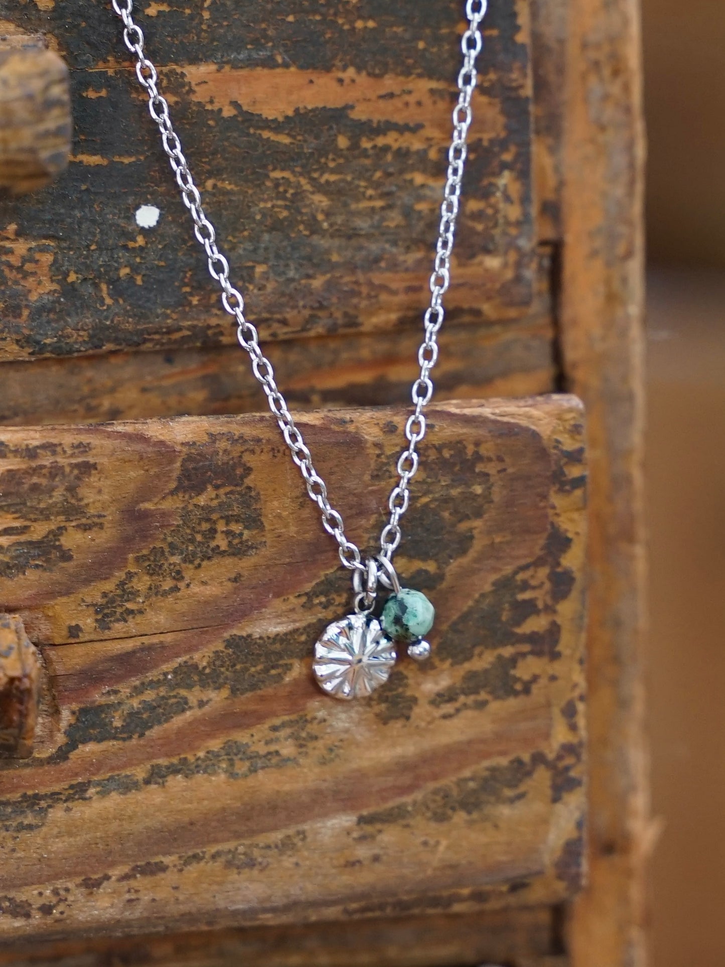 Merida Kette Türkis silber