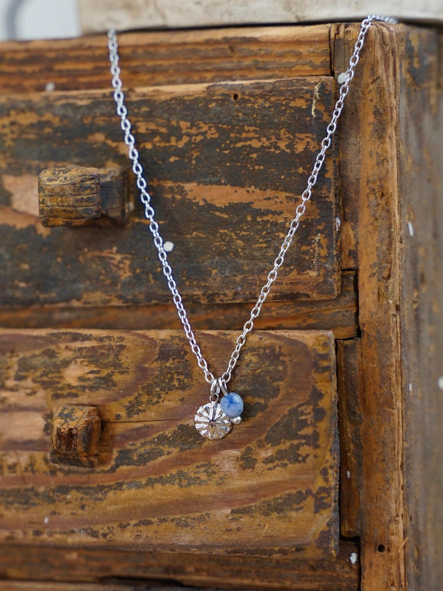 Merida Kette Sodalith silber