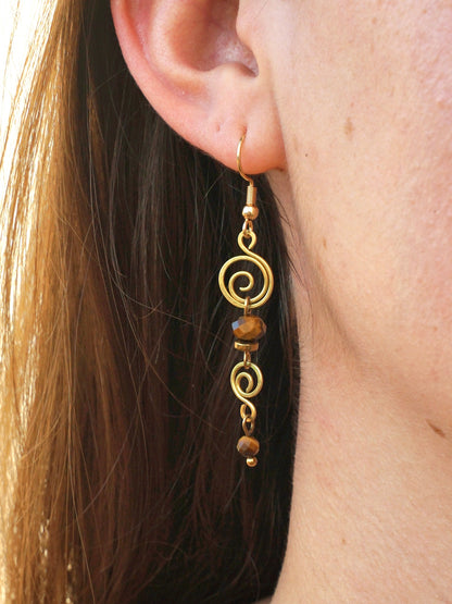 Terra Gold Ohrringe