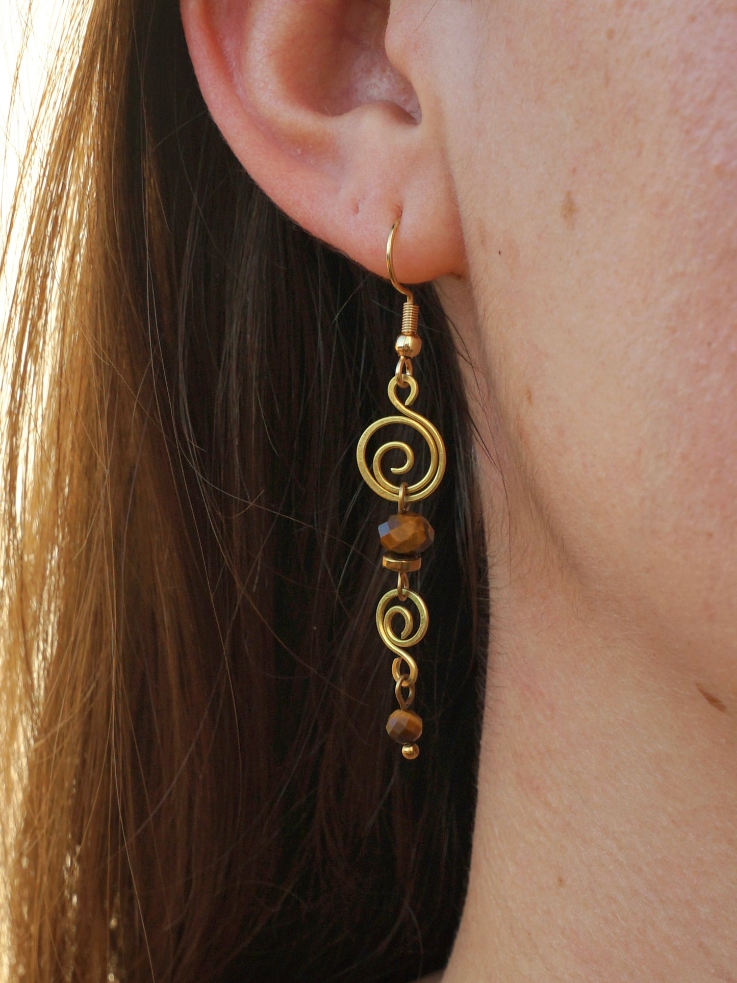 Terra Gold Ohrringe