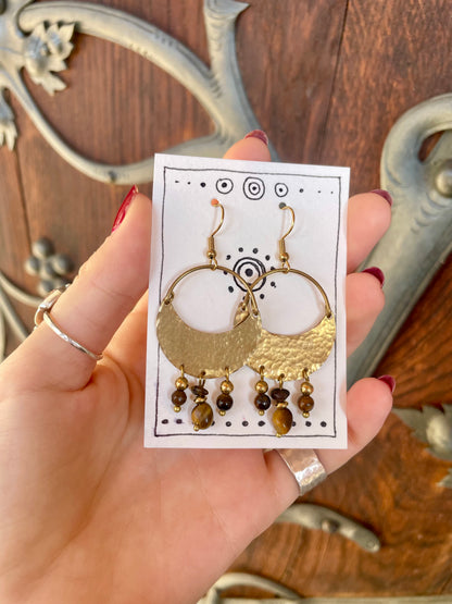 Boucles d'oreilles Tierra Luna