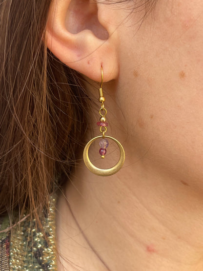 Mira Earrings Pink