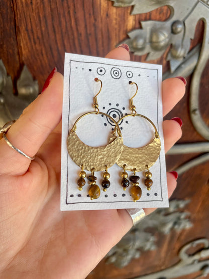 Boucles d'oreilles Tierra Luna