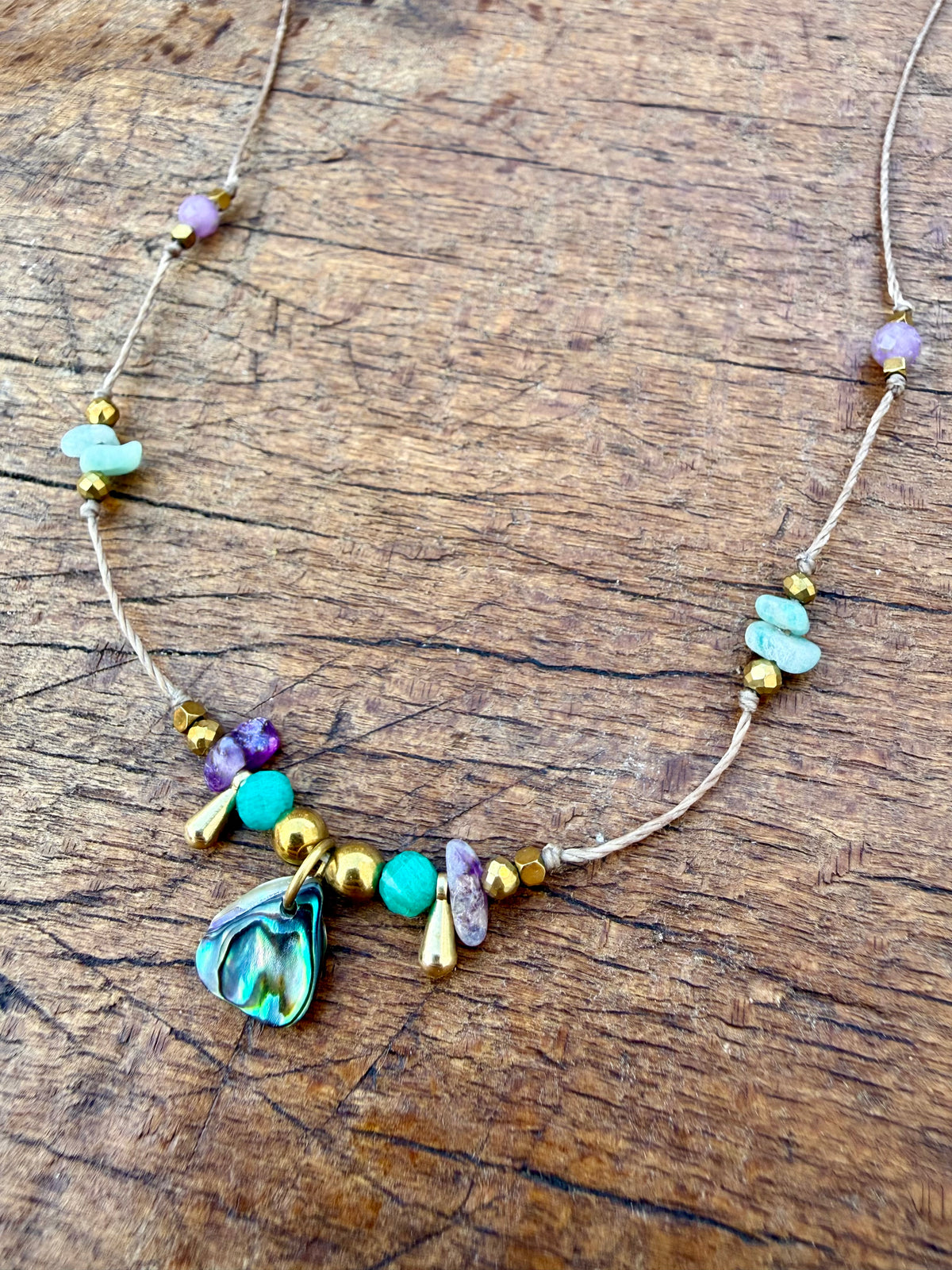 Abalone Muschel Kette No. 1