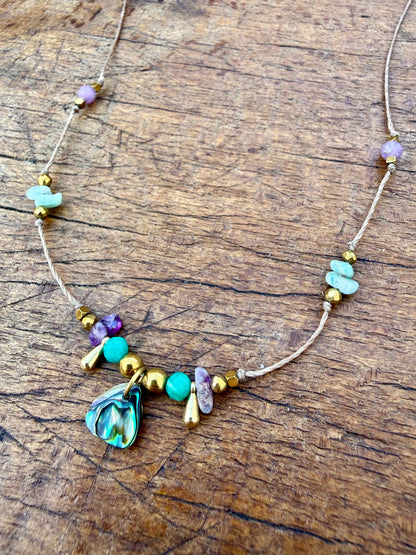 Abalone Muschel Kette No. 1