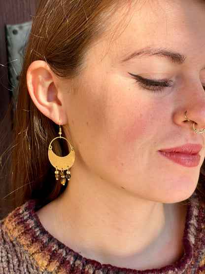 Boucles d'oreilles Tierra Luna