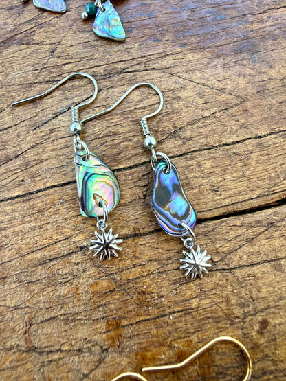 Abalone Muschel Ohrringe No. 8