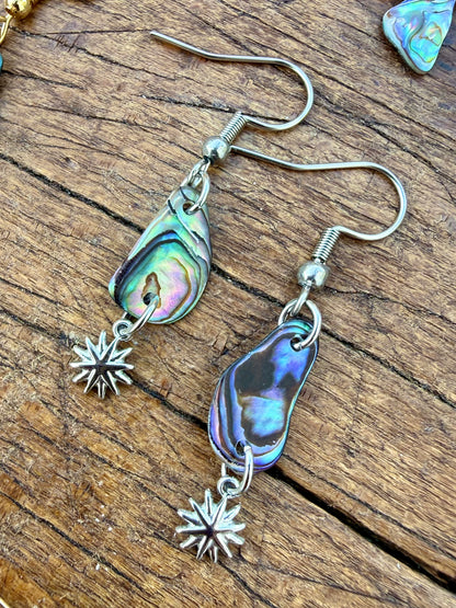 Abalone Muschel Ohrringe No. 8