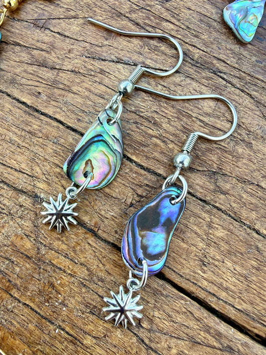Abalone Muschel Ohrringe No. 8
