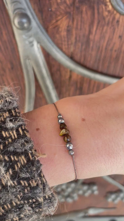 Tierra Armband silber